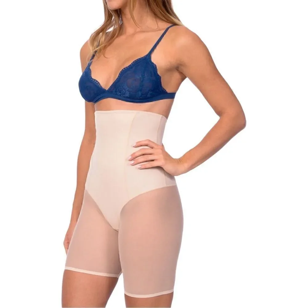 Body Beautiful Extra High Waist Shaper with Targeted Double Front Smooth Shaper